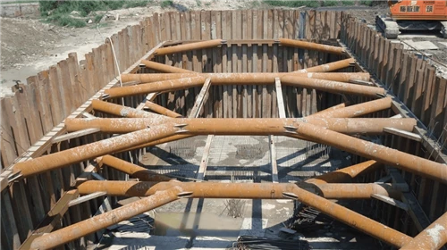 U-Type Steel Sheet Piles for Foundation Pit Support