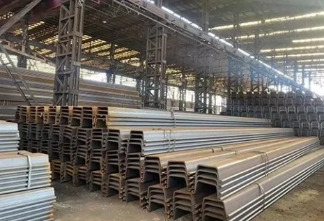 SY390 U-Type Sheet Piles for Temporary Support