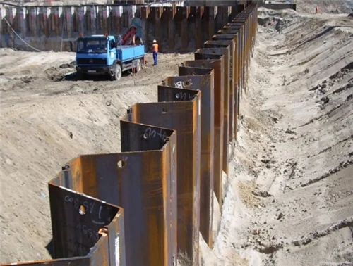 Z-Type Steel Sheet Piles for Permanent Retaining Walls