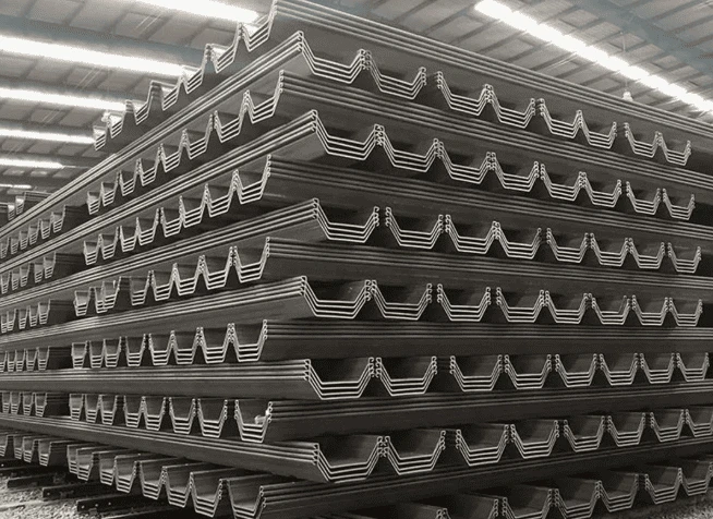 U-type steel sheet piles U-type steel sheet piles