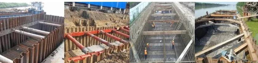 U-type steel sheet piles U-type steel sheet piles