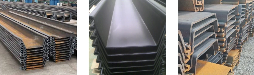 U-type steel sheet piles U-type steel sheet piles