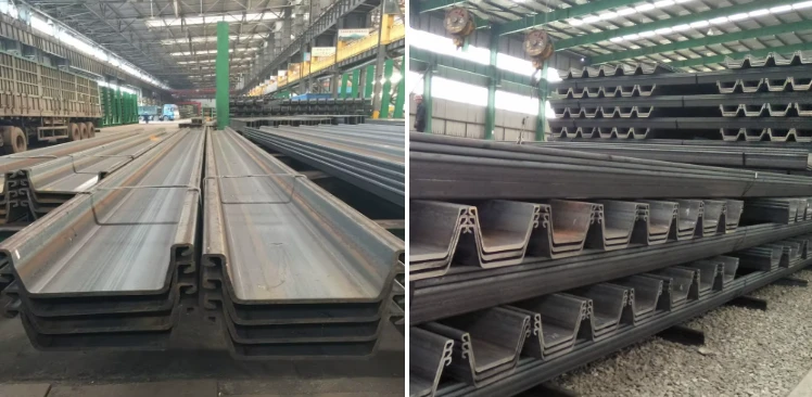 U-shaped sheet piles U-shaped sheet piles