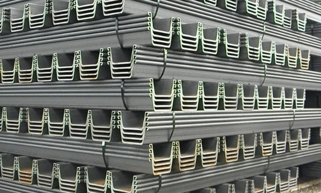 U-shaped sheet piles U-shaped sheet piles