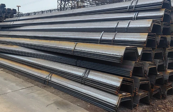 U-type steel sheet pile U-type steel sheet pile