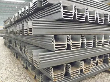 U-type steel sheet pile U-type steel sheet pile