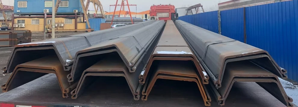 U-type steel sheet pile U-type steel sheet pile
