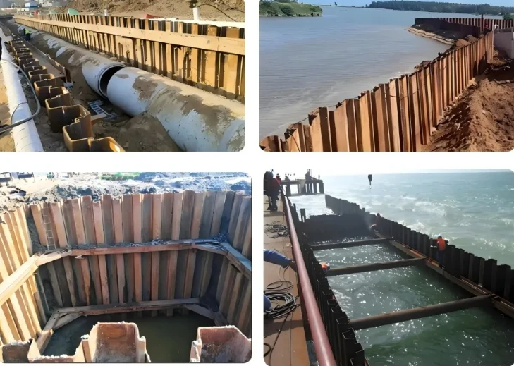 U-type steel sheet pile U-type steel sheet pile