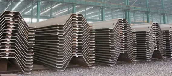 Z-shaped steel sheet piles Z-shaped steel sheet piles