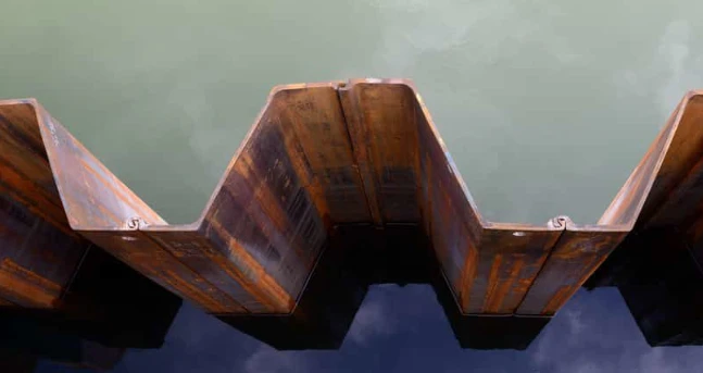 Z-shaped steel sheet piles Z-shaped steel sheet piles