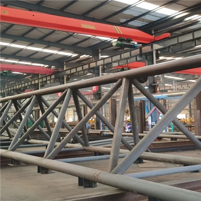 Custom High-Strength Steel Trusses for Construction